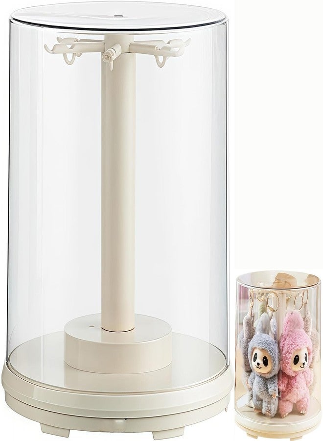 Jrelecs Clear Display Case Compatible with Labubu 6.7inch Dolls ,Hanging Display Case for 17cm Dolls,Clear Acrylic Box with Dust and Moisture Proof,with Protective Shell(Doll Not Included) - Image 1